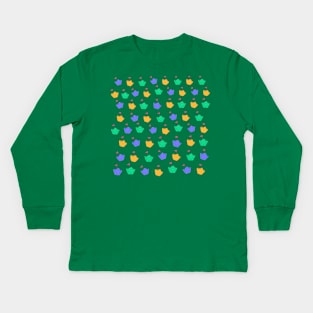 origami boat Kids Long Sleeve T-Shirt